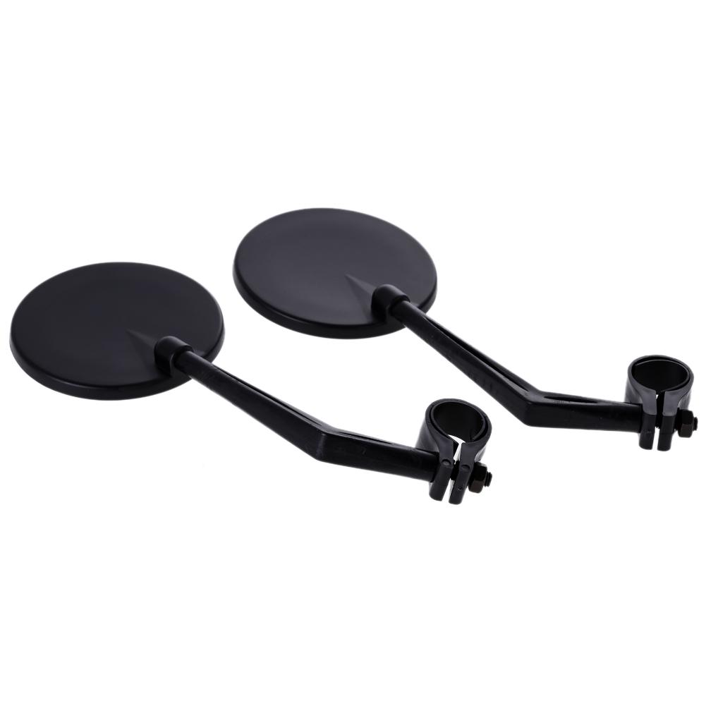 2Pcs Wide Angle Convex Safety Mirror Adjustable Handlebar Rear View Mirrors Bicycle Mirror for Mountain Road Bike Bicycle