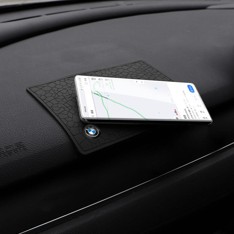 BBIX7 Car Dashboard Anti-Slip Pad Sticky Silicone Phone Mat Interior For BMW M3 M4 M5 G42 G30 G20 E39 E36 E87 E53 F44 F07 F34 G15 G16