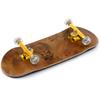 Fingerboard Complet Teak Tuning 32mm Pro - Asamblat Complet cu Componente de Calitate Profesională - Deck Profesional din Lemn (32x97mm), Roți cu rulmenți UltraSpin,