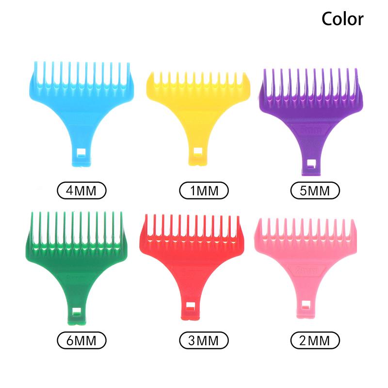 

6/8 шт. Профессиональная машинка для стрижки волос Ограничительная насадка Универсальные насадки Парикмахер Руководство для стрижки волос Парикмахерские аксессуары Для 1/2/3/6/9 мм A3
