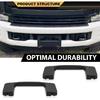 Front Bumper Tow Hook Bolt Cover Cap Pair Compatible with Ford F250 F350 Super Duty 2017-2022