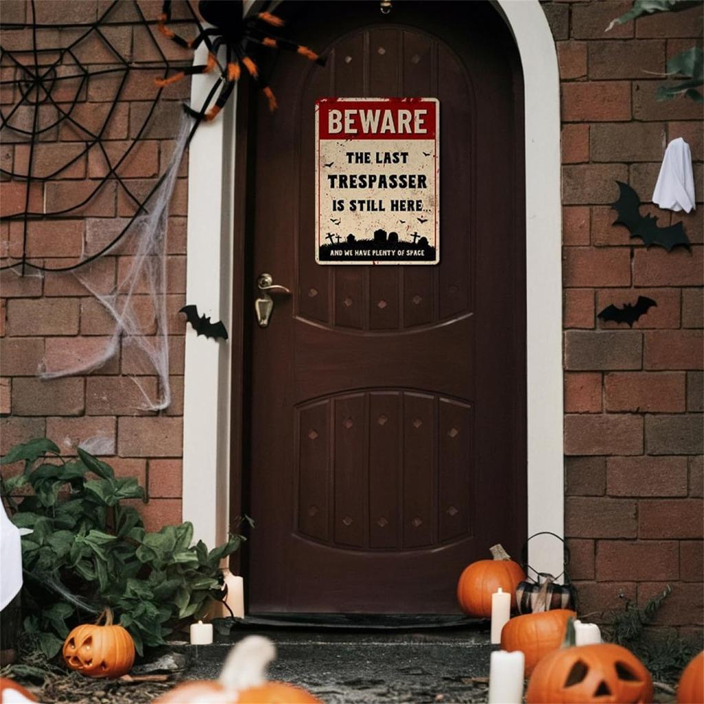 Zábavná Halloweenská Výzdoba Halloweenská Dekorace Znamení