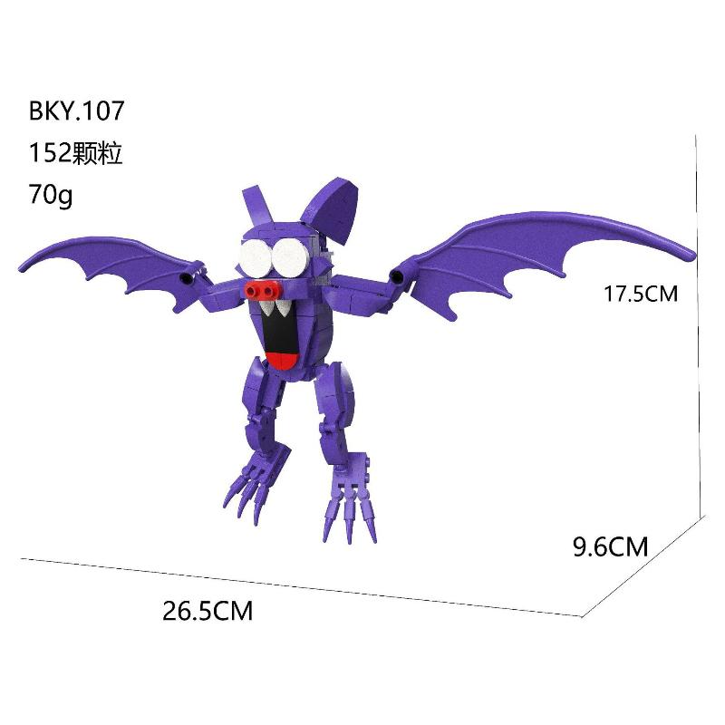 99 Nätter i Skogen Byggklossar Leksaker Skräckhjort Tegelfigur 99 Nätter i Skogen Byggklossar för Barn Byggleksak