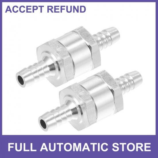 

TWO Fuel Line Check Valve Check Valve Petrol Diesel 516 8mm OD Universal