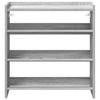 Shoe Rack Gray Sonoma 60 x 25 x 62 cm Particleboard