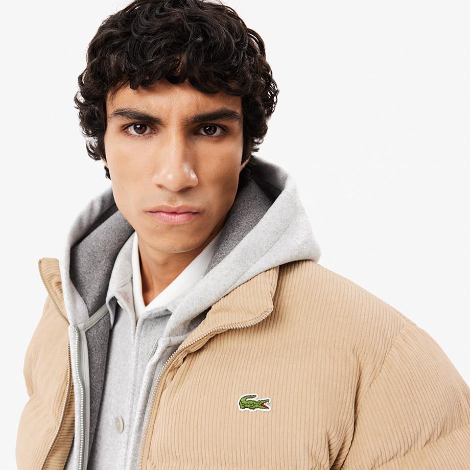 [lacoste] Men's Corduroy Down Puffer BH7141-54N02S