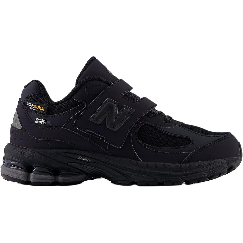 New Balance NB 2002 Suede Round Toe Comfortable Low Top Casual Shoes Phantom Black Kids sneaker PV2002PJ