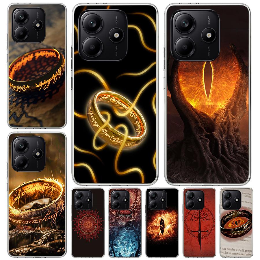 The L-Lord of The R-Rings Soft Phone Case For Xiaomi Redmi Note 15 14 14S 13 12 Pro Plus 12S 11 11S 11E 10 10S 11T 5G Fundas Coq