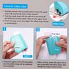 6 Hole Puncher, Leepesx Loose Leaf Paper Puncher for A4 A5 B5 Notebook Scrapbook, Handheld Metal Circle Paper Puncher with 5 Sheet Punch Capacity