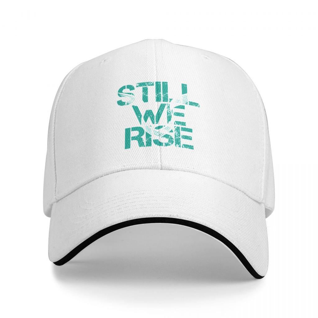 F1 Car Racing Lewis Hamilton 44 Still We Rise Racerback Dad Hats Pure Color Women's Hat Sunprotection Baseball Caps Peaked Cap
