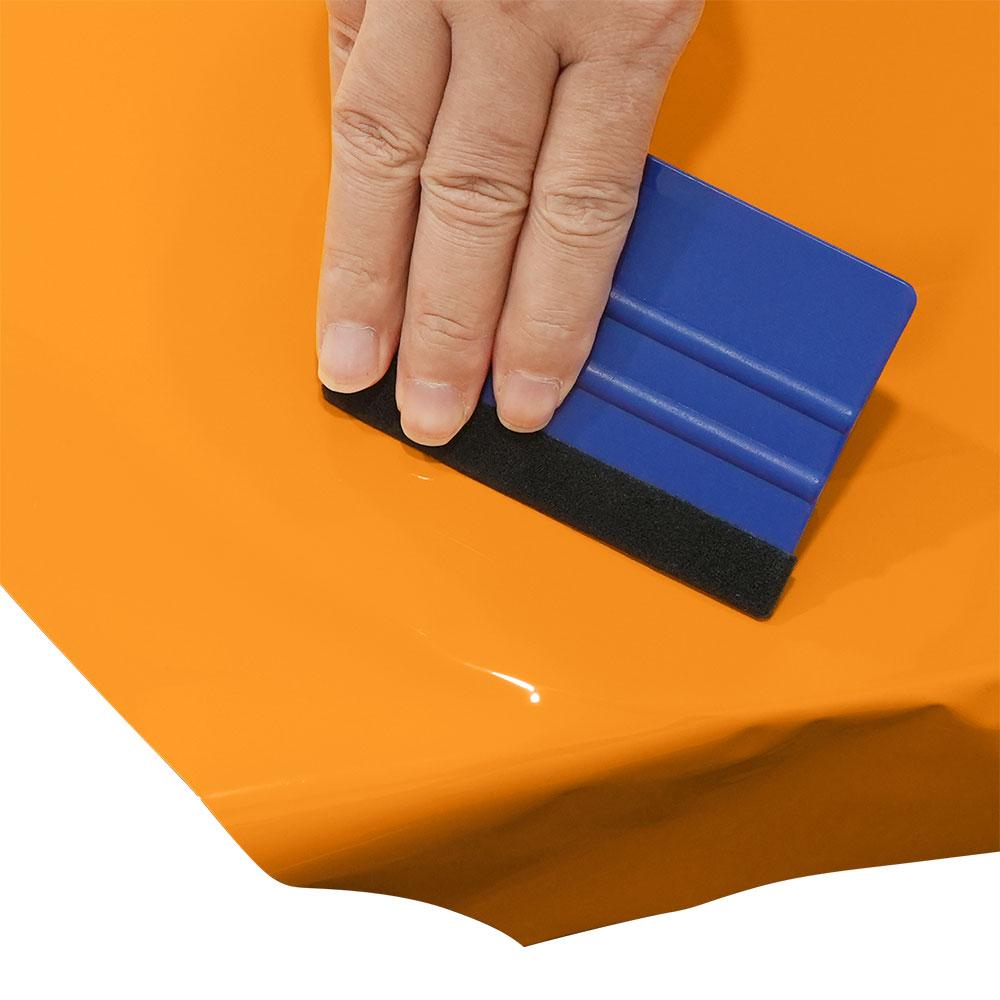 

Car Sticker Crystal Mern Orange Vinyl Wrap Film Color Change Film Bubble Free Wrapping Car Accessories Interior Exterior 10x100cm