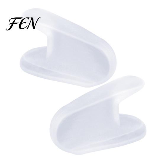 Daily Wear Toe Separator 2PCS Gel Separator, Soft Flared Spreader Straightener, Ultra-Thin Non-Slip Non-slip Comfortable Bunion Corrector, for