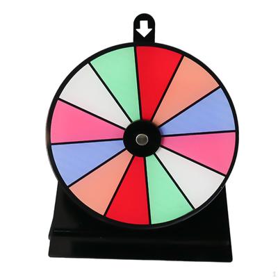 Colored Prize Wheel Drinking Game for Adults Interactive Reusable Fortune Roulette