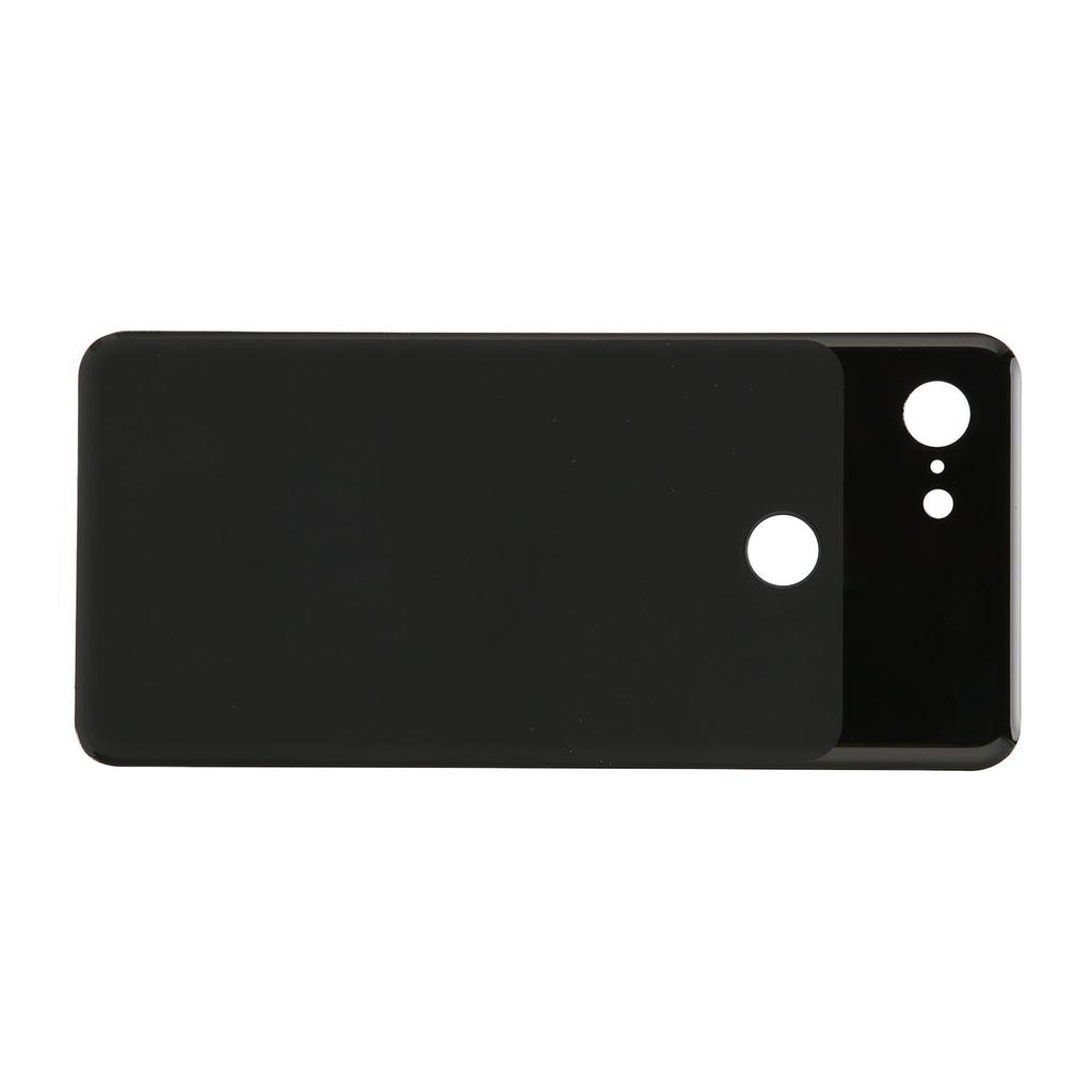 5.5in Battery Back Glass Rear Cover Replacement Black Battery Back Housing Door for Google Pixel 3 G