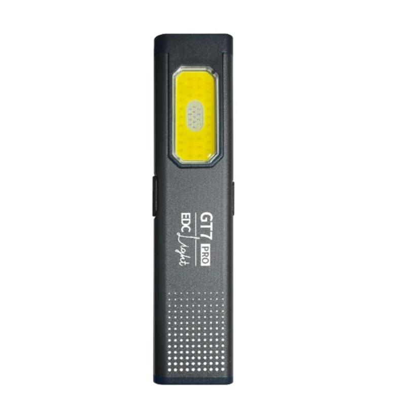 Magnetic Work Light 5 Light Modes 37g Ultra Lightweight EDC Portable Hands Free Rechargeable Clip On Flashlight Outdoor Repair