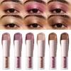 6-color Waterproof Metallic Liquid Eyeshadow Sparkle Glitter Eye Pigment Long Lasting Quick Dry Eye Makeup for Women