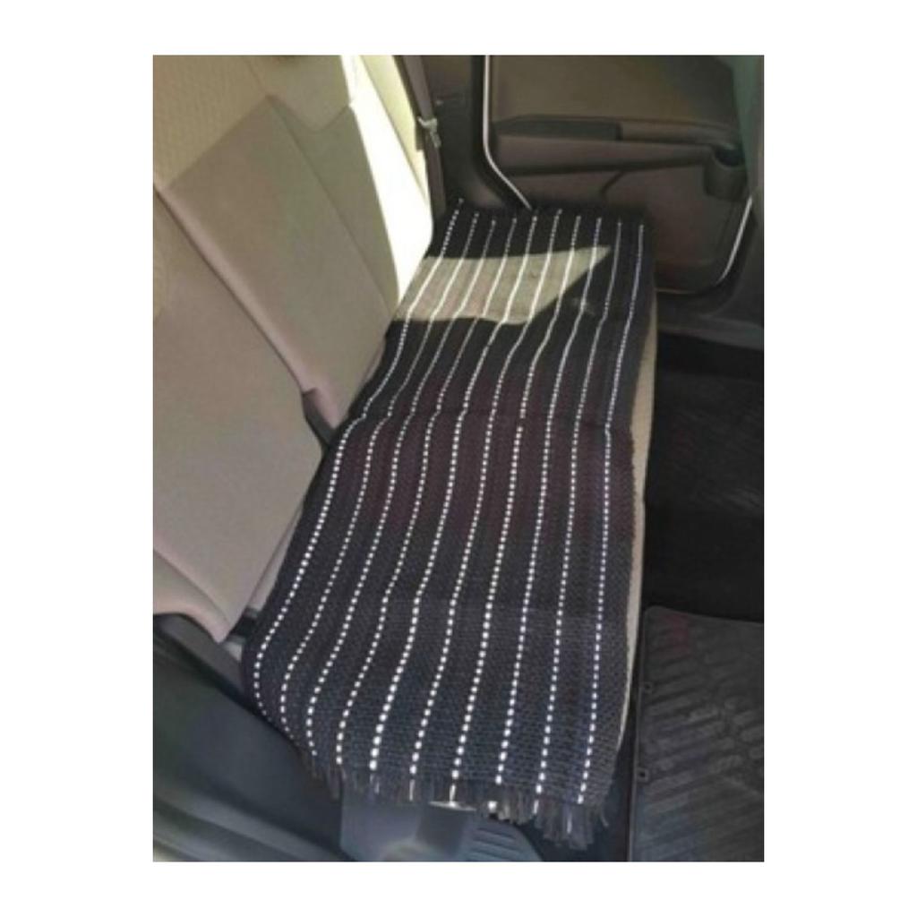 Anti-sweat Car Rug Front 2 Pilots And Back Seat Pave Set Of 3 Cotton