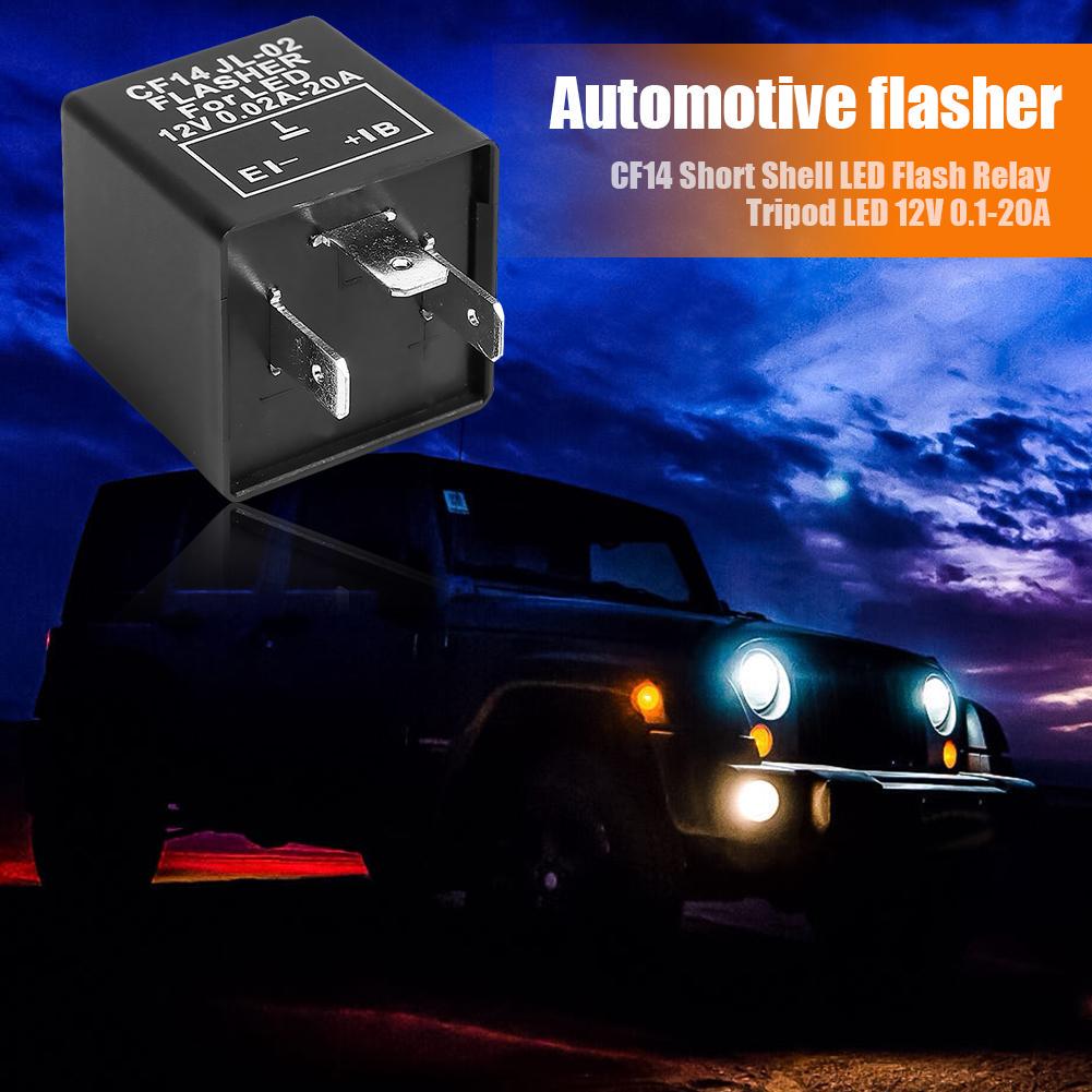 thumbnail interactive-video image 1 of 12V Universal Motorcycle Flasher Relay With Beep Sound - Adjustable Turn Signal Blinker Module 1 of 6