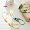 M-12pcs Hook Clip Hanger Household Clothesline Travel Clothesline Strong Small Windproof Clip For Drying Clothes Socks Underwear