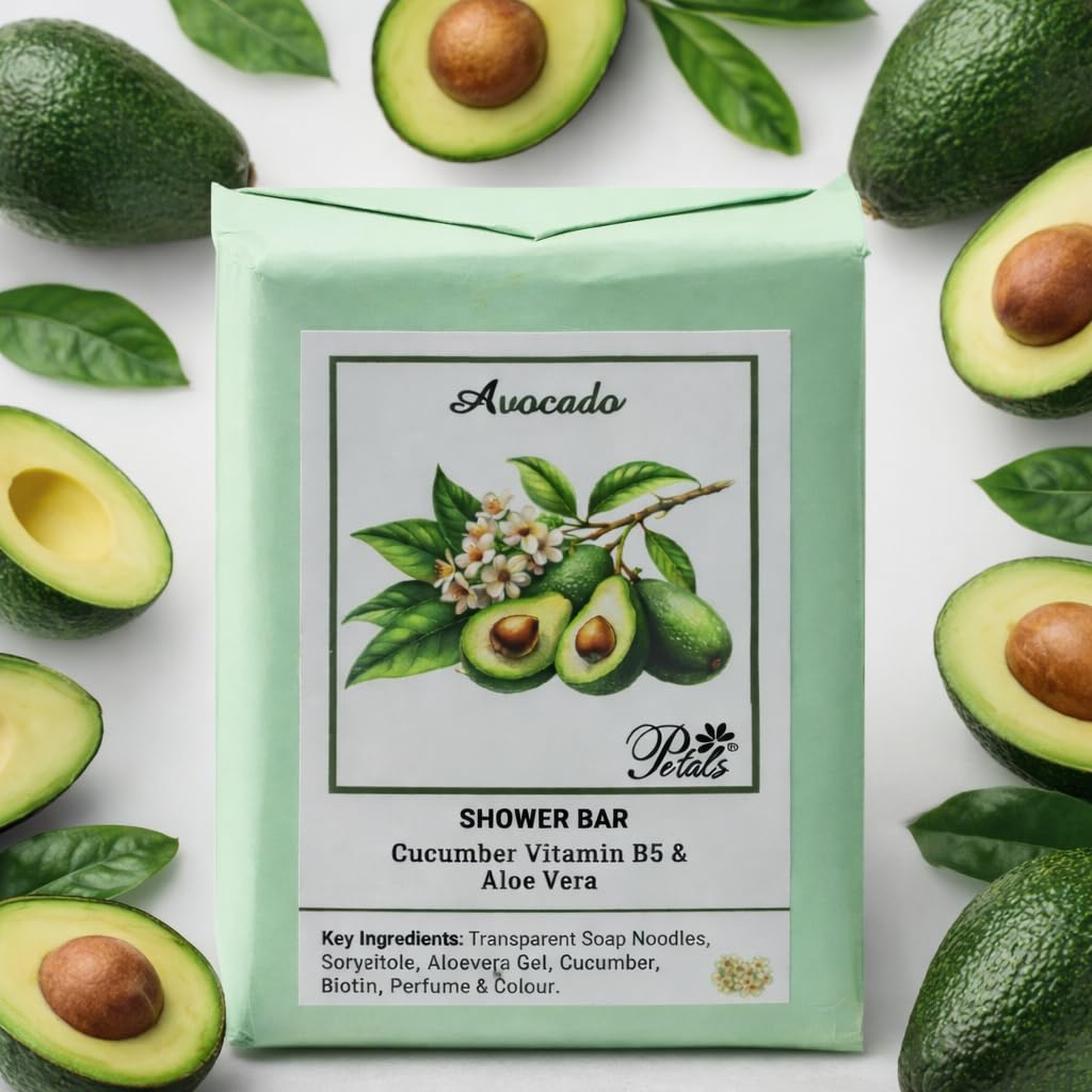 RSINC Avocado Bade-Seifen-Set – Pflegt & Glättet die Haut, Tägliche Frische, Geeignet für Alle Hauttypen, 2er-Pack (100 g)