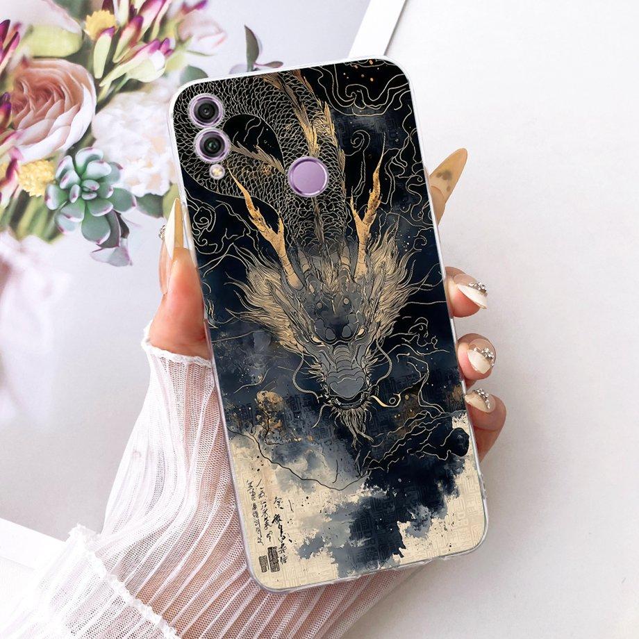 

For Huawei Honor 8X / Honor View 10 Lite Phone Case Clear Soft TPU Bumper Cover Cool Cartoon Cat Luxury Butterfly Flower Funda Honor 8x