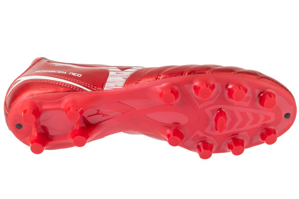 Mizuno Monarcida Neo III Select FG, Mens Red Football Cleats
