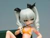 PLATZ Girls Panzer Anchovy Swimsuit Garupan 10th Anniversary Special Scale 28x4x12cm Molded Color Resin Kit & Ver. Edition! 1/10 GPSP-12