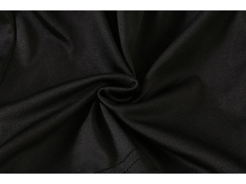 Girls' Black Velvet Layered Puffy Skort - Princess Style, Anti-Exposure, Spring/Autumn Korean Edition