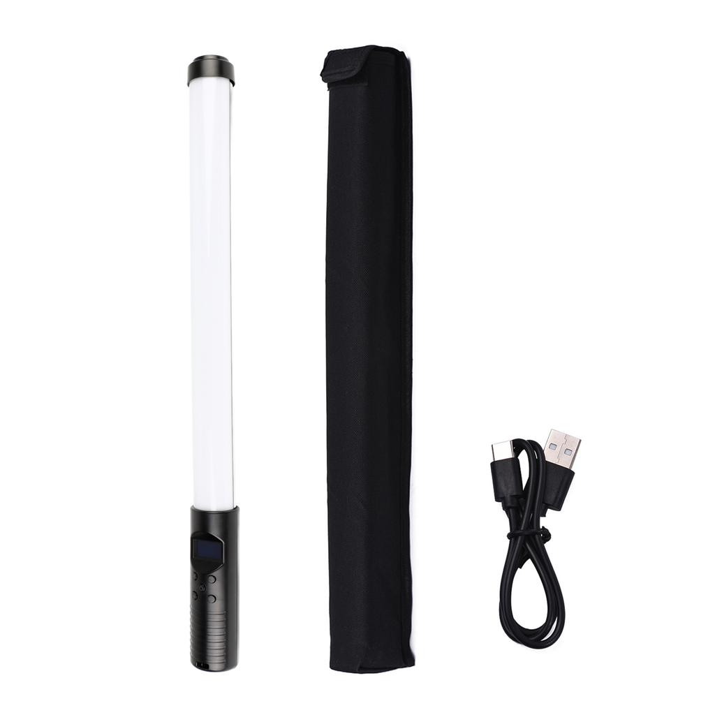 RGB Handheld LED Video Light Tube Photography Light Wand 3000K 6000K Dimmable 10 Lighting Effect with Remote Control