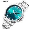 Mens Sinobi Top Watches Brand Luxury Quartz Men Calendar Watch Waterproof Sport Wrist Watch Men Stainless Steel Male Clock