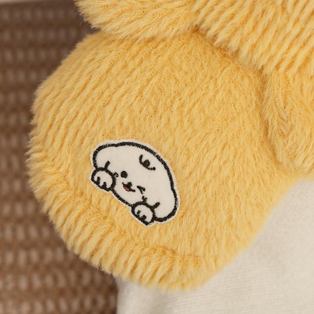 Fashion Pet Hooded Vest Soft Solid Color Pet Outfits Pet Supplies Flexible Pet Hooded Coat