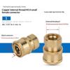 M14 X 1.5 Male Female Quick Connect Set Leak Proof Rust Resistant for DIY Home Garden Pressure Watering System Install