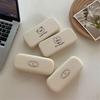 PU Leather Case Imitation Pressed Myopia Glasses Case Eyewear Accessories Small-sized Portable Glasses Case For Everyday Use