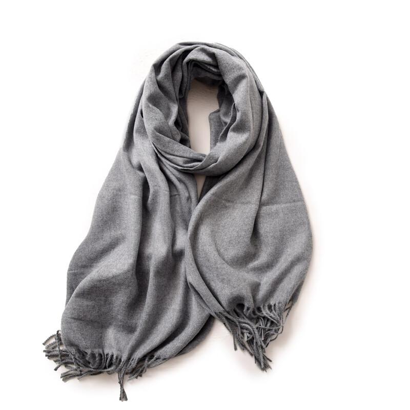 Fumede Faux Cashmere Tassel Scarf Shawl