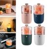 Salzstein Drahtloser Luftbefeuchter Aromatherapie Diffusor Ultraschall Nebelerzeuger Vernebler USB Ätherischer Öl Diffusor für Heimdekoration