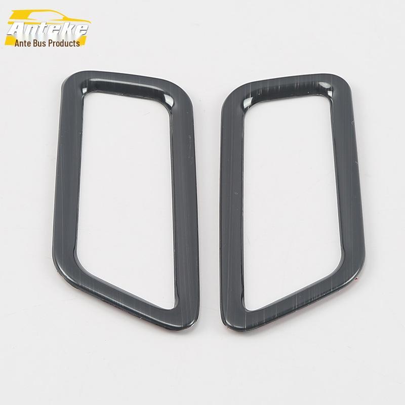 Binrui Air Outlet Bright Ring: Fits 18 Models - Decorative Frame Sticker for Car Air Conditioning Vents