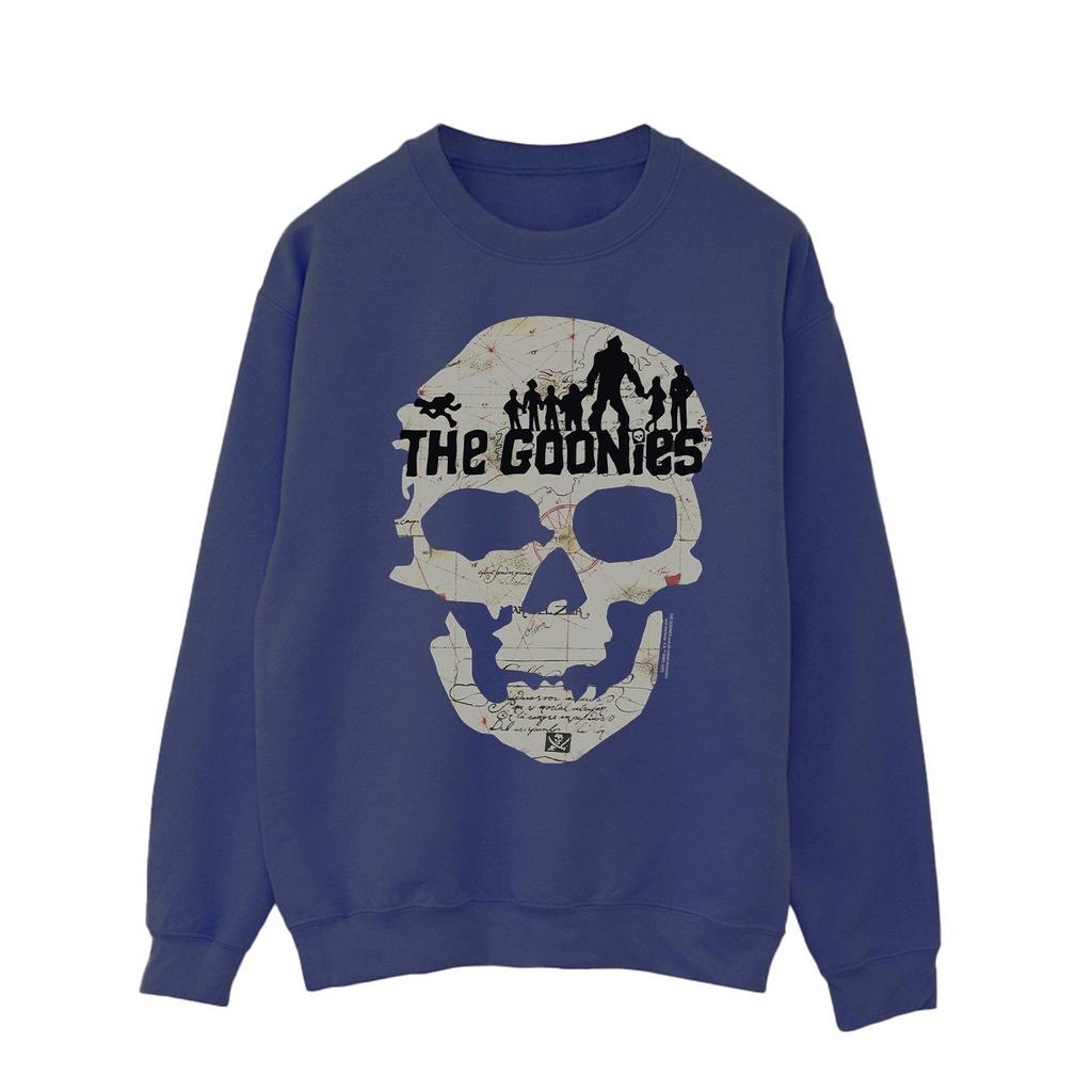 The Goonies Mens Map Skull Sweatshirt