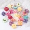 Oil Painting Chrysanthemum Hydrangea Ball: Artificial Silk Flower DIY Hanfu Headdress Hairpin Accessories
