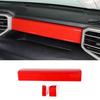 Red ABS Interior Dashboard Trim Panel Fit for Toyota Tundra Sequoia -24