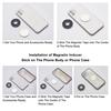 Magnetic Stand Flat Surface Wide Non-Scratching Strong Support Magnetic Adsorption Self-Adhesive The Phone Use Magnetic Car