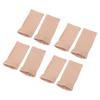 4 Pairs Achilles Tendon Heel Protector Silicone Nylon Shock Absorbing Achilles Protection Sleeve for Compression Relief