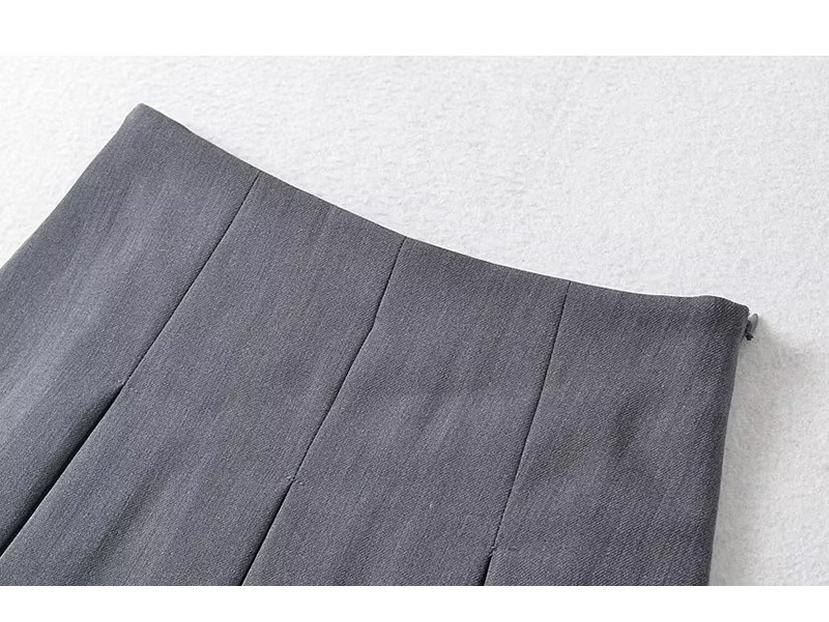 Summer American College Style High-Waist Pleated Mini Skirt - Slimming, Versatile, Sexy