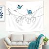 Black and White Love Hands Tapestry Space Stars Galaxy Tapestry Wall Hanging Romantic Art Home Decor for Bedroom Living Room