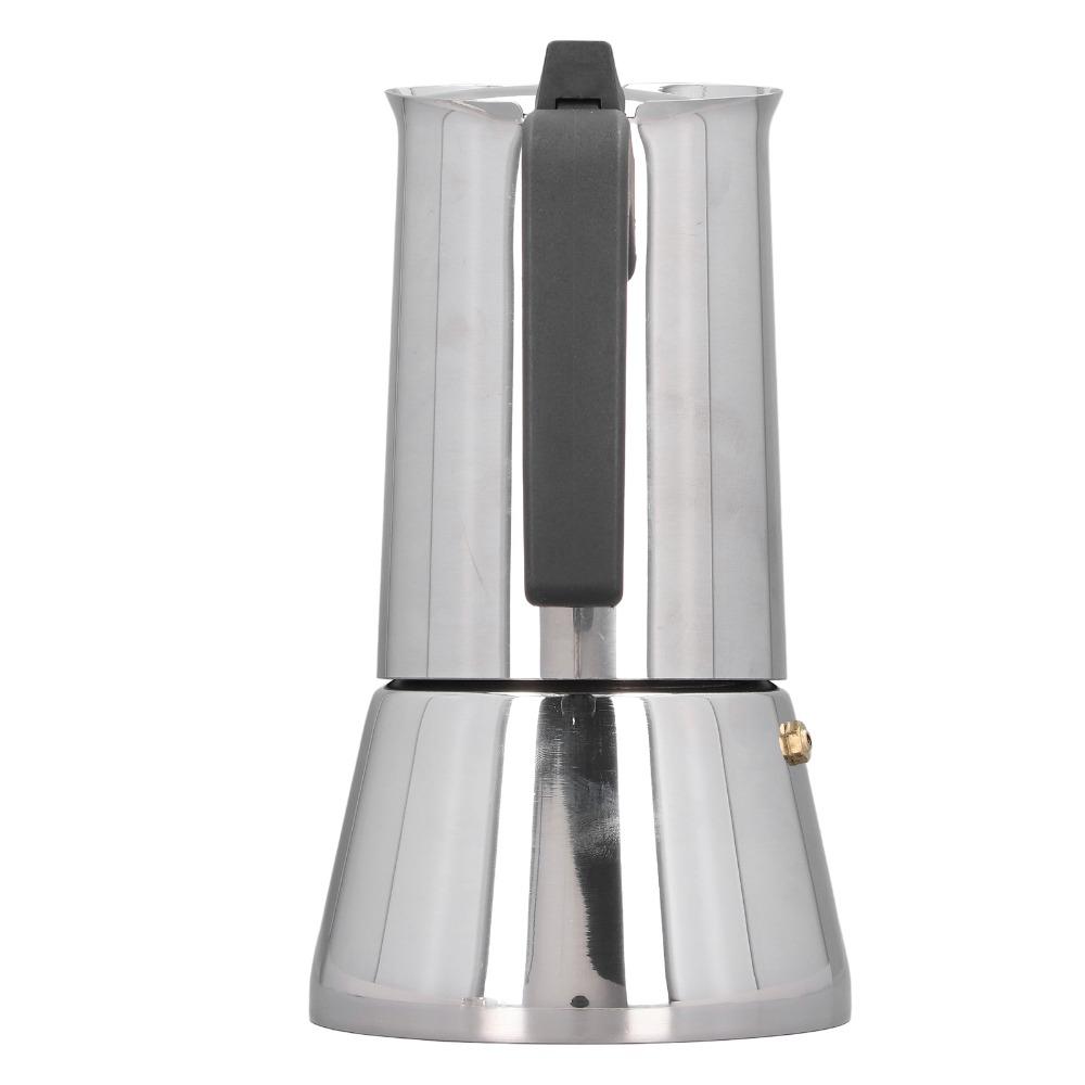 Stainless Steel Moka Pot Large Capacity Stovetop Coffee Making Pot  Coffee Making