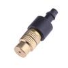 10pcs 4/7 Dripper Drip Head Adjustable Brass Sprinkler Agricultural Misting Nozzles Garden Irrigation Watering Sprayer Atomizer