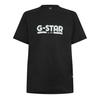 Mens Line Script Lettering T-Shirt