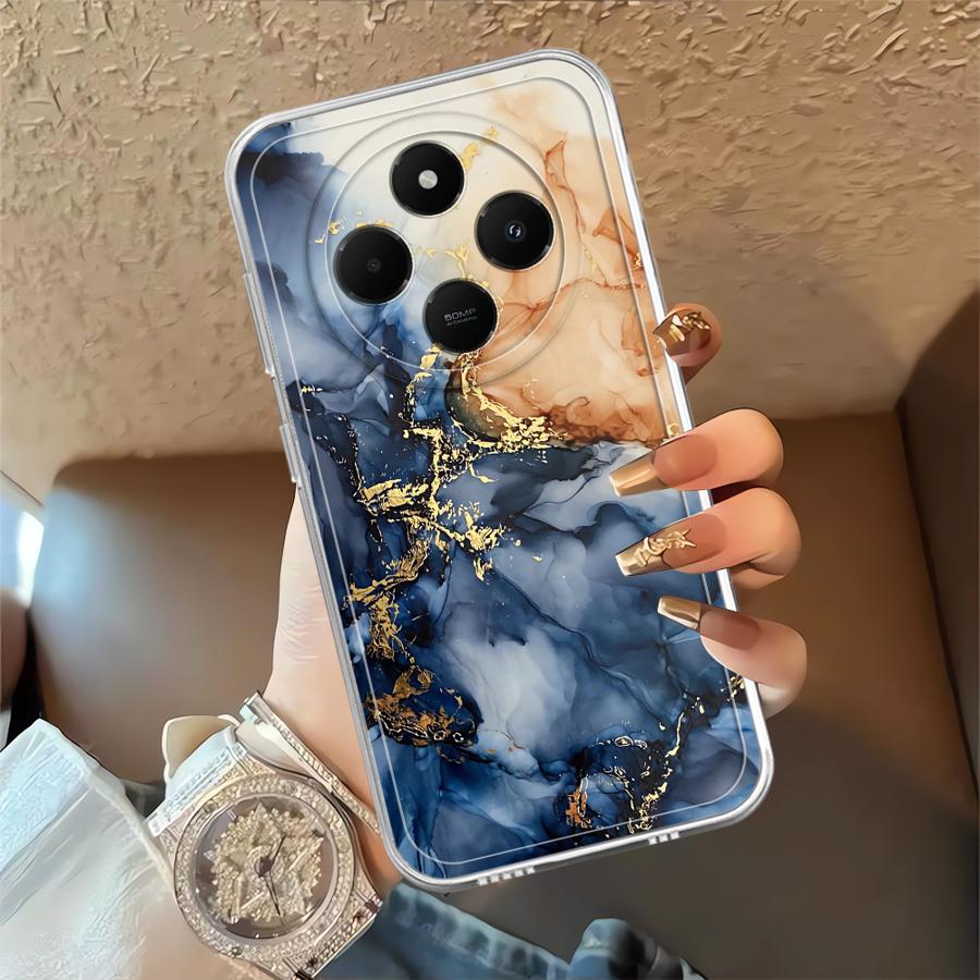Soft Phone Cover Case for Xiaomi Poco X3 NFC X3 Pro Beautiful Marble