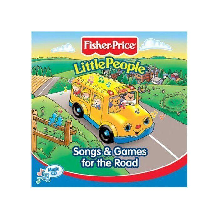 Album musicale per bambini - Fisher Price - Canzoni e Giochi per la Strada - Little People - 2005 - Educativo