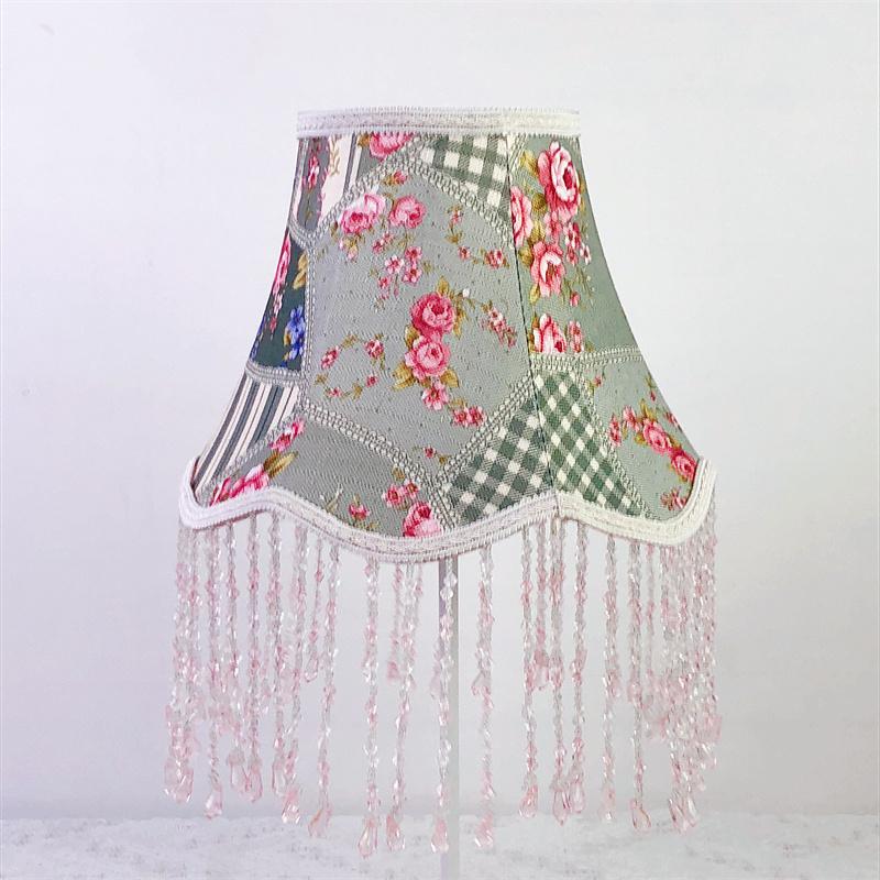 European Retro Table Lamp Fabric Lampshade Resin Bedroom Decoration Bedside Lamp Home Indoor Wall Lamp Floor Light Desk Lamp
