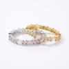 Minimalistische Dünne Ringe für Damen Glänzende Zirkonia Stapelbare Fingerringe Stilvolle Mädchen Party Tägliches Tragen Mode Accessoires
